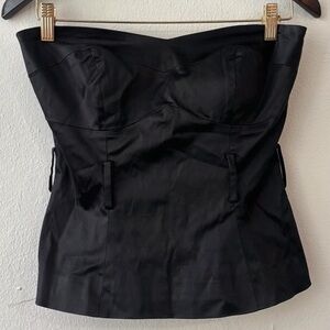 Arden B Vintage Strapless Corset Top 🖤 Size S • Y2K Clubwear / Night Out